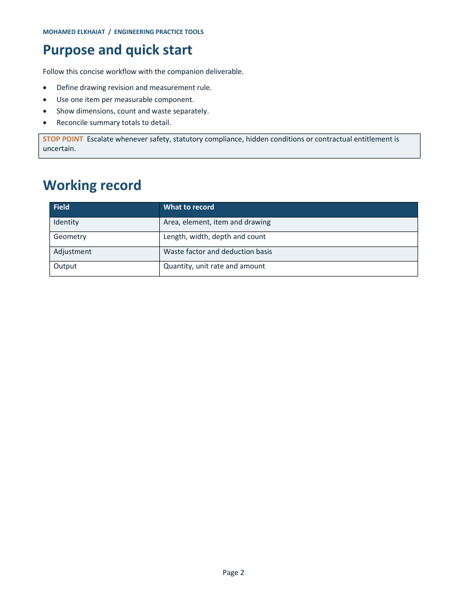 Quantity Takeoff Toolkit screenshot 3