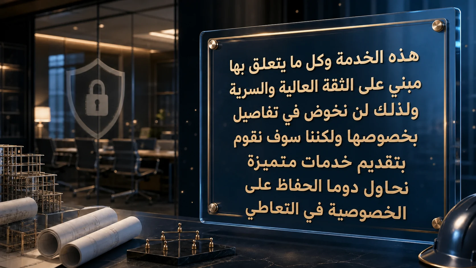 هذه الخدمة وكل ما يتعلق بها مبني على الثقة العالية والسرية ولذلك لن نخوض في تفاصيل بخصوصها ولكننا سوف نقوم بتقديم خدمات متميزة نحاول دوما الحفاظ على الخصوصية في التعاطي
